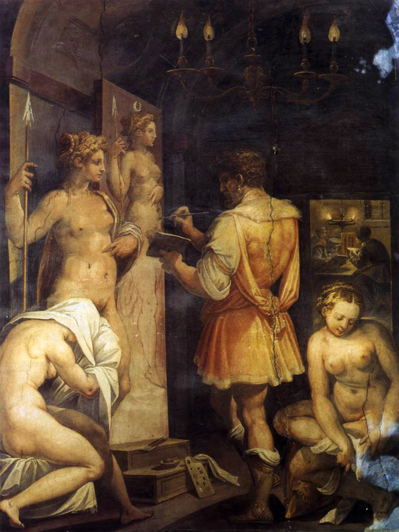 the studio of the painter